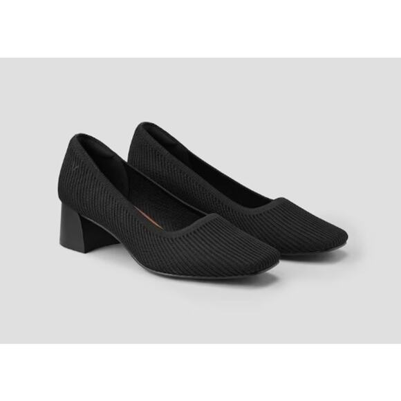 Vivaia Elegant Black Women's Heels - Picture 2 of 10